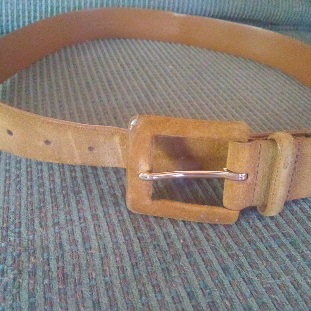 Ralph Lauren suede belt